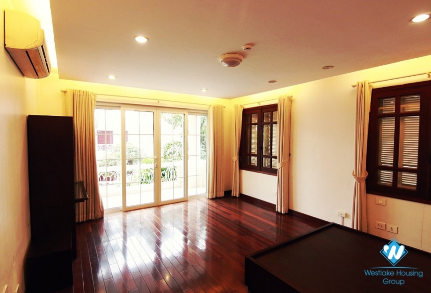 High quality and spacious house for rent in Ciputra, Tay Ho, Hanoi - Unfurnished